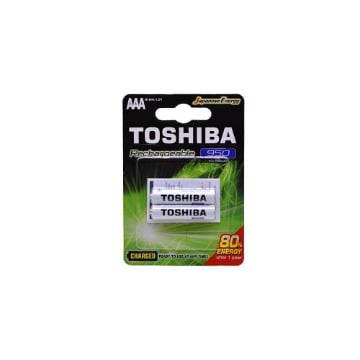 TOSHIBA ΜΠΑΤΑΡΙΑ AAA (2ΤΜΧ) - (ΕΠΑΝΑΦΟΡΤΙΖΟΜΕΝΗ) 950mAh (ΜΕ ΦΟΡΟ 0,02€)