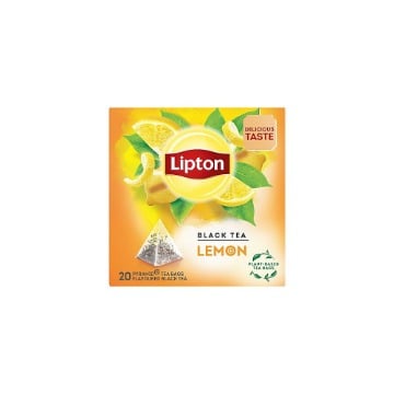 LIPTON ΜΑΥΡΟ ΤΣΑΙ ΠΥΡΑΜΙΔΑ (20x1,7gr) - (ΛΕΜΟΝΙ)