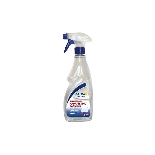 ALFA SUPER GLASS ΚΑΘΑΡΙΣΤΙΚΟ ΤΖΑΜΙΩΝ ΥΓΡΟ 750ml.
