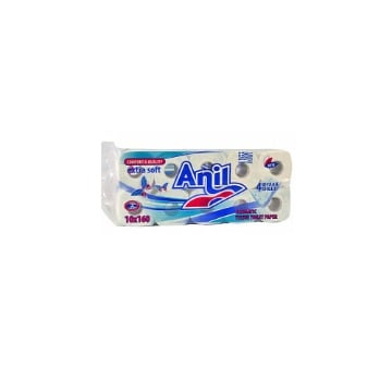 ANIL ΑΡΩΜΑΤΙΚΟ ΧΑΡΤΙ ΥΓΕΙΑΣ 4ΦΥΛΛΟ - (160Φ. x 10 ΡΟΛΑ)