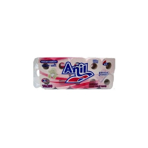 ANIL ΧΑΡΤΙ ΥΓΕΙΑΣ ΑΡΩΜΑΤΙΚΟ 3Φ (110gr. x 10 ΡΟΛΛA)
