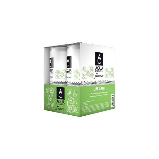 AQUA CARPATICA (4x330ml) - (LIME & MENTA)