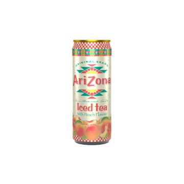 ARIZONA ΜΑΥΡΟ ΤΣΑΙ 330ml - (ΡΟΔΑΚΙΝΟ) (SLIM CAN)