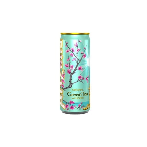 ARIZONA ΠΡΑΣΙΝΟ ΤΣΑΙ 330ml - (ΜΕ ΜΕΛΙ) (SLIM CAN)