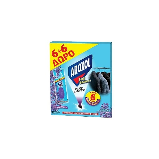 AROXOL SEASON ΣΚΟΡΟΚΤΟΝΟ GEL - (6+6 ΔΩΡΟ)
