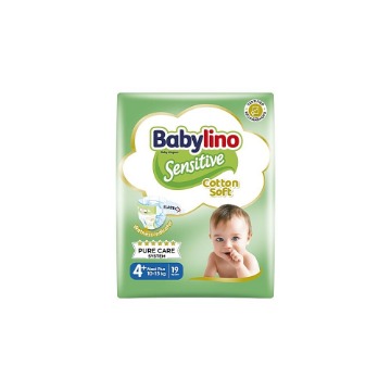 BABYLINO ΠΑΝΑ SENSITIVE No 4+ (10-15kg) - (19τεμ.)