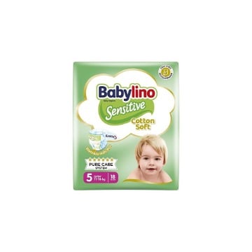 BABYLINO ΠΑΝΑ SENSITIVE No 5 (11-16kg) - (18τεμ.)