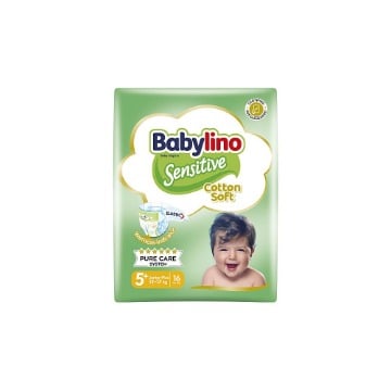 BABYLINO ΠΑΝΑ SENSITIVE No 5+ (12-17kg) - (16τεμ.)