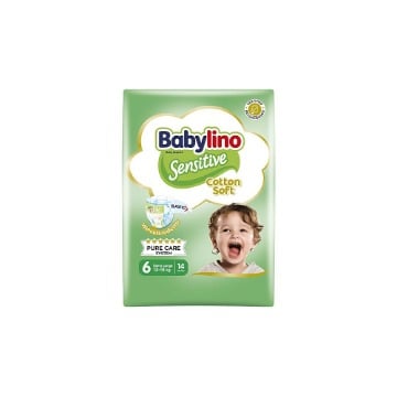 BABYLINO ΠΑΝΑ SENSITIVE No 6 (13-18kg) - (14τεμ.)