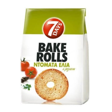 7 DAYS BAKE ROLLS 150gr. - (ΤΟΜΑΤΑ & ΕΛΙΑ)