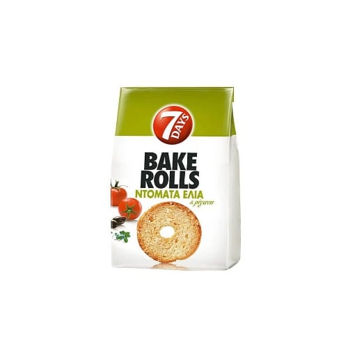 7 DAYS BAKE ROLLS 150gr. - (ΤΟΜΑΤΑ & ΕΛΙΑ)