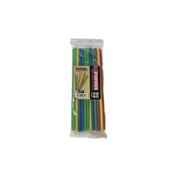ΕΠΑΝΑΧΡΗΣ/ΝΟ ΚΑΛΑΜΑΚΙ ΝΤΥΜΕΝΟ 22cm - (JUMBO) - (20τεμ.) (ΔΙΑΦΟΡΑ ΧΡΩΜΑΤΑ)