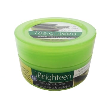 18EIGHTEEN  ΚΡΕΜΑ ΧΕΡΙΩΝ & ΣΩΜΑΤΟΣ 200ml - (ALOE VERA)
