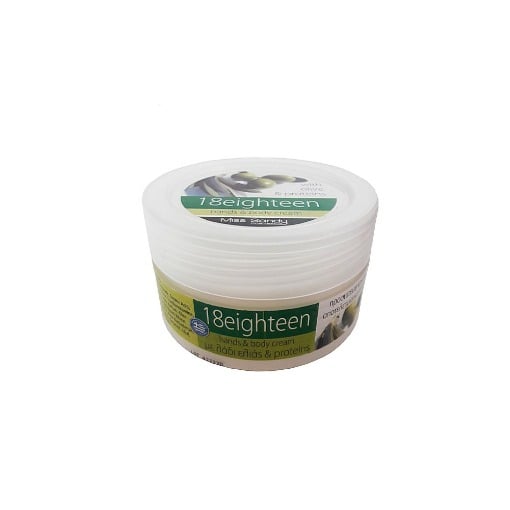 18EIGHTEEN  ΚΡΕΜΑ ΧΕΡΙΩΝ & ΣΩΜΑΤΟΣ 200ml - (ΛΑΔΙ ΕΛΙΑΣ)