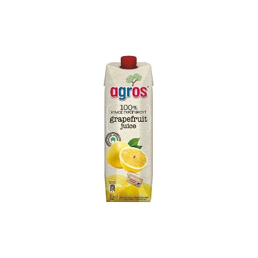 AGROS ΧΥΜΟΣ 1lit - (ΓΚΡΕΙΠΦΡΟΥΤ)
