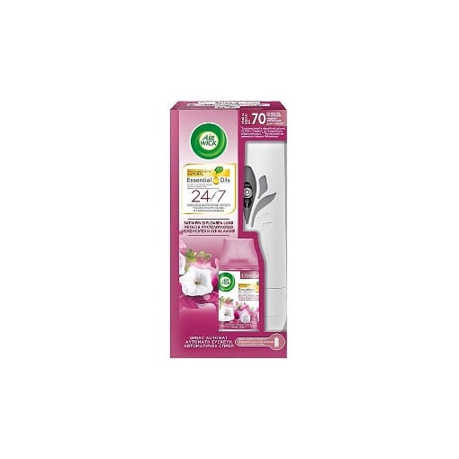 AIR WICK FRESH MATIC ΣΥΣΚΕΥΗ + ΑΝΤ/ΚΟ 250ml - (SMOOTH SATIN & MOON LILY)
