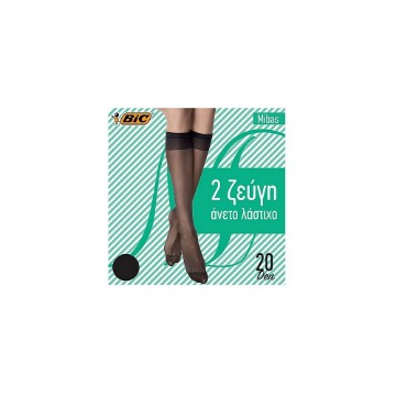 BIC ΚΑΛΤΣΑΚΙ MIBAS 20DEN ONE SIZE - (ΓΡΑΦΙΤΗΣ)
