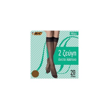 BIC ΚΑΛΤΣΑΚΙ MIBAS 20DEN ONE SIZE - (ΠΕΠΕΡ)