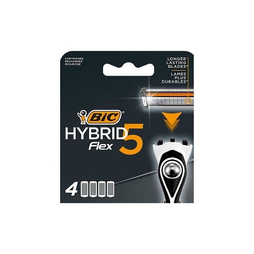 BIC ΞΥΡΑΦΑΚΙΑ ΑΝΤΑΛΛΑΚΤIΚΑ HYBRID FLEX 5 - (4τεμ.)