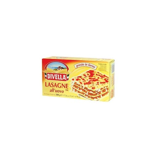 DIVELLA 500gr. - No 108 (LASAGNE)