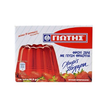 ΓΙΩΤΗΣ ΦΡΟΥΙ ΖΕΛΕ ΦΡΑΟΥΛΑ ΧΩΡΙΣ ΖΑΧΑΡΗ 14.5gr Σ24 