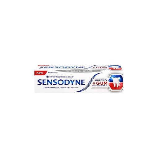 SENSODYNE SENSITIVITY & GUM 75ml - (WHITENING) (ΟΔΟΝΤΟΚΡΕΜΑ)
