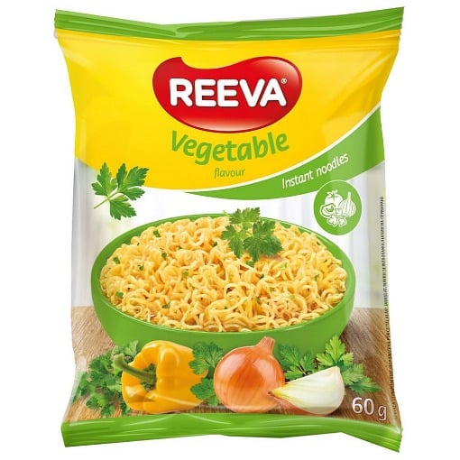 REEVA NOODLES VEGETABLE 60gr Σ24 