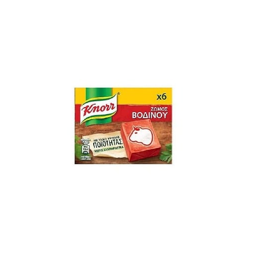 KNORR ΚΥΒΟΣ (3lt x 60gr.) - ΒΟΔΙΝΟ