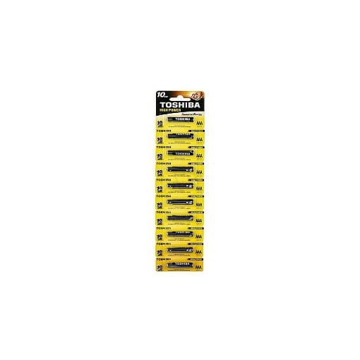 TOSHIBA ΑΛΚΑΛΙΚΗ ΑΑΑ (10ΤΜΧ) - (ΜΕ ΦΟΡΟ 0,02€)