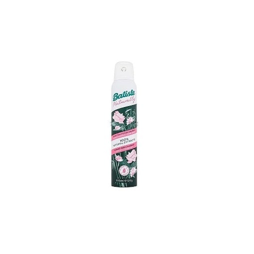 Batiste Naturally Dry Shampoo (Bamboo Fiber & Gardenia Scent) 200ml