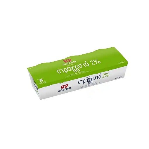 ΔΩΔΩΝΗ ΓΙΑΟΥΡΤΙ ΣΤΡΑΓΓΙΣΤΟ 2% 3Χ200g