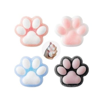 ΠΑΙΧΝΙΔΙ TABA SQUISHIES ΜΙΚΡΗ ΧΝΟΥΔΩΤΗ ΠΑΤΟΥΣΑ ΜΕ POM POM (ΑΝΩ 6 ΕΤΩΝ)