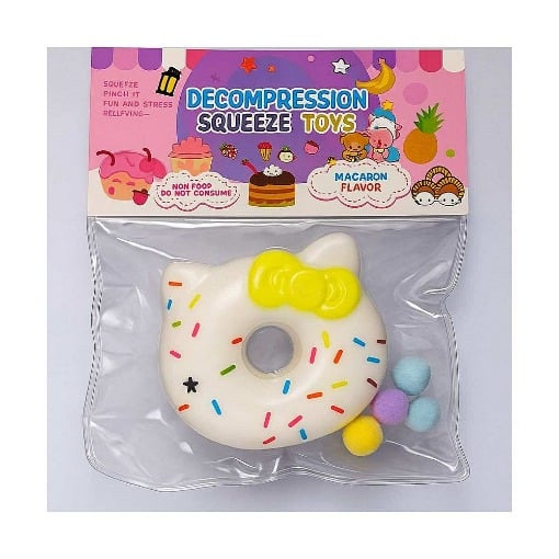 ΠΑΙΧΝΙΔΙ  ΤΥΠΟΥ TABA SQUISHIES DONUTS (ΑΝΩ 6 ΕΤΩΝ)( ΔΙΑΦΟΡΑ ΧΡΩΜΑΤΑ)