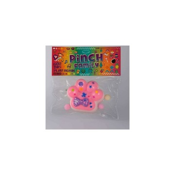 ΠΑΙΧΝΙΔΙ ΤΥΠΟΥ TABA SQUISHIES ΜΙΚΡΗ ΠΑΤΟΥΣΑ ΜΕ POM POM ΚΑΙ ΦΙΟΓΚΑΚΙ (ΑΝΩ 6 ΕΤΩΝ)