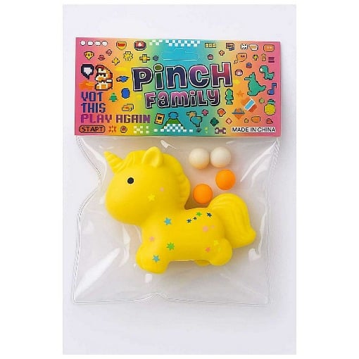 ΠΑΙΧΝΙΔΙ ΤΥΠΟΥ TABA SQUISHIES  UNICORN ΜΕ POM POM(ΑΝΩ 6 ΕΤΩΝ)