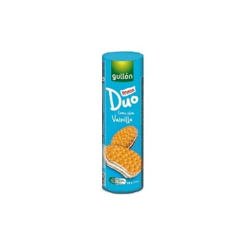 GULLON MEGA DUO ΜΠΙΣΚΟΤΑ ΓΕΜΙΣΤΑ 500gr. - (ΒΑΝΙΛΙΑ)