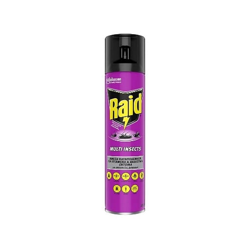 RAID SPRAY MULTI INSECTS 400ml
