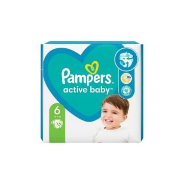 PAMPERS ACTIVE BABY No 6 (32τεμ.) VP - (13-18kg)