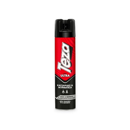TEZA SPRAY ULTRA ΓΙΑ ΚΑΤΣΑΡΙΔΕΣ&ΜΥΡΜΗΓΚΙΑ 400ml Σ24 