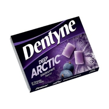 DENTYNE DEEP ARCTIC BLACKCURRANT ΤΣΙΚΛΕΣ ΧΩΡΙΣ ΖΑΧΑΡΗ 16.8g