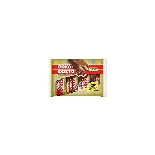 ΙΟΝ ΣΟΚΟΦΡΕΤΑ MULTYPACK (4x38gr) (-0.20€) - (No 8142)