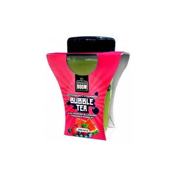 BOOM BUBBLE TEA 250ml - (WATERMELON, STRAWBERRY, BLUEBERRY)