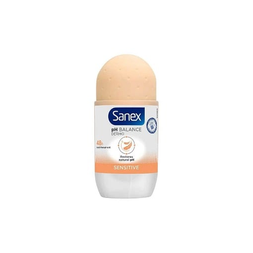 SANEX ROLL-ΟΝ 50ml - (PH BALANCE 48h) (SENSITIVE)