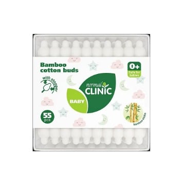 NORMAL CLINIC ΠΑΙΔΙΚΟΙ ΩΤΟΚΑΘΑΡΙΣΤΕΣ ΑΣΦΑΛΕΙΑΣ BAMBOO (55ΤΜΧ)