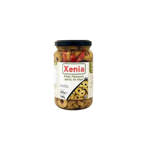 XENIA ΕΛΙΕΣ ΠΡΑΣΙΝΕΣ ΦΕΤΕΣ 355g - ΒΑΖΟ