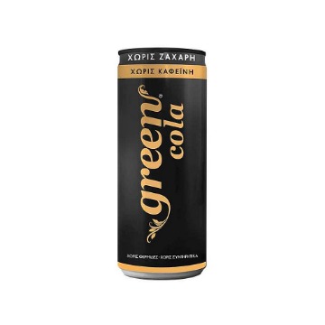 GREEN COLA ΧΩΡΙΣ ΚΑΦΕΙΝΗ 330ml