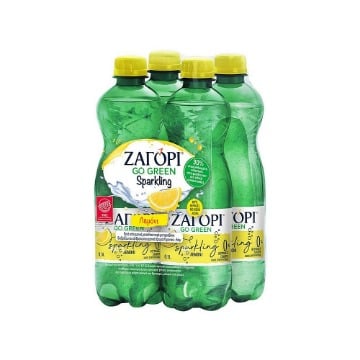 ΖΑΓΟΡΙ ΑΝΘΡΑΚΟΥΧΟ ΝΕΡΟ ΛΕΜΟΝΙ (4x500ml)