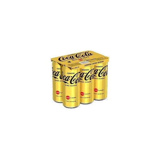 COCA COLA ZERO ΛΕΜΟΝΙ 330ml (6 PACK)
