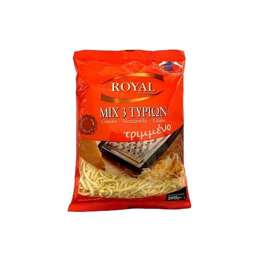 MIX 3 ΤΥΡΙΩΝ ΤΡΙΜΜΕΝΩΝ ROYAL 200g
