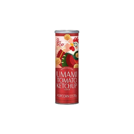 OMYPOP ΠΟΠ ΚΟΡΝ 70gr. - TOMATO KETCHUP